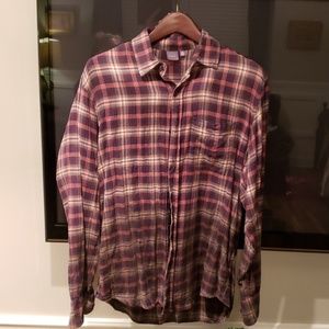 Mens Saks Fifth Avenue flannel ombre